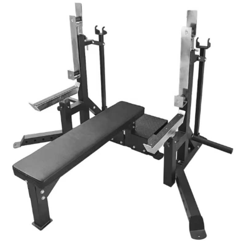 Home Gym Half Rack - Banco de musculação multifuncional ajustável e