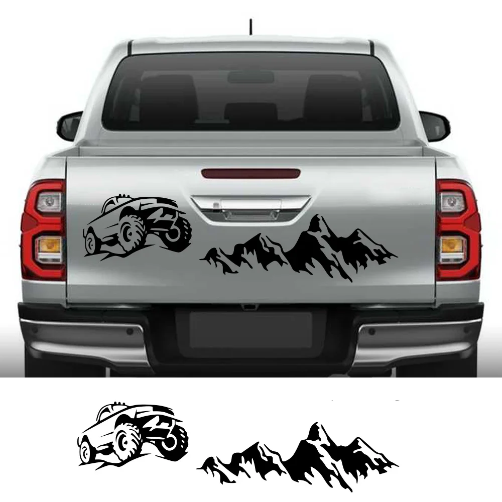 Weight Plate Bumper - Pickup porta traseira pára-choques adesivos para