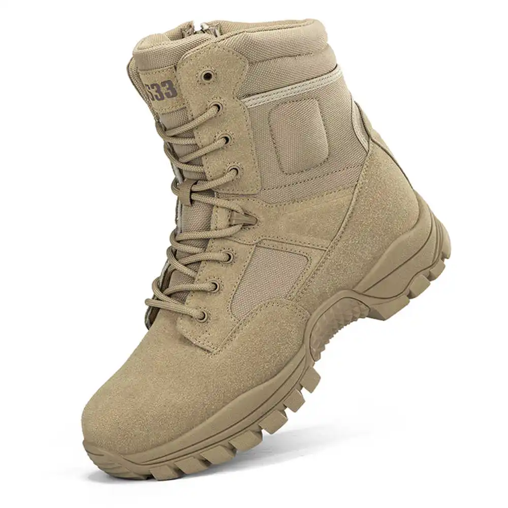 Home Gym Design Ideas - Botas de caminhada de couro genuíno
