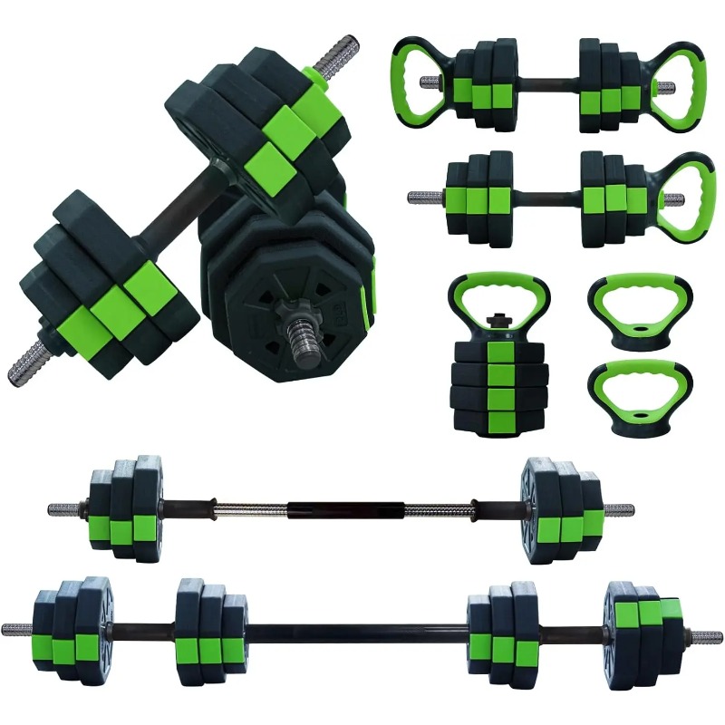Home Gym Dumbbell Set - Conjunto de halteres ajustáveis 4 em