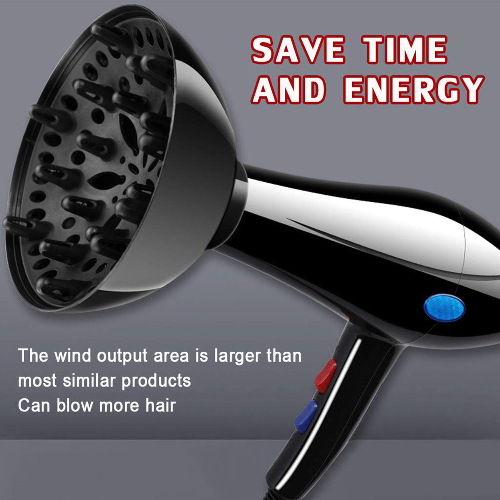 Home Gym Old School - Difusor Universal Ajustável Preto para Secador