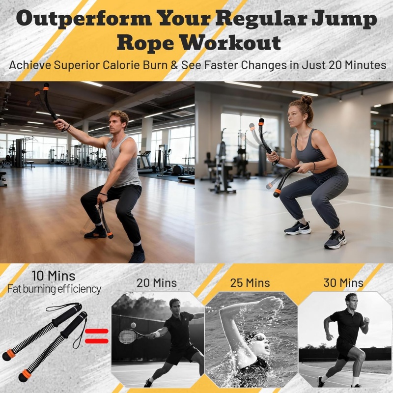 Home Gym Tools - Corda de Batalha Sem Fio para
