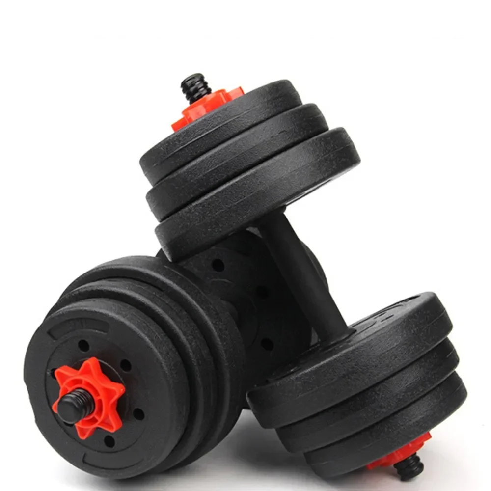 Home Gym Dumbbell Set - As coleiras Spinlock de halteres evitam