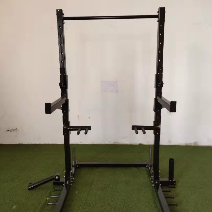 Home Gym Half Rack - Estação de treinamento de agachamento por