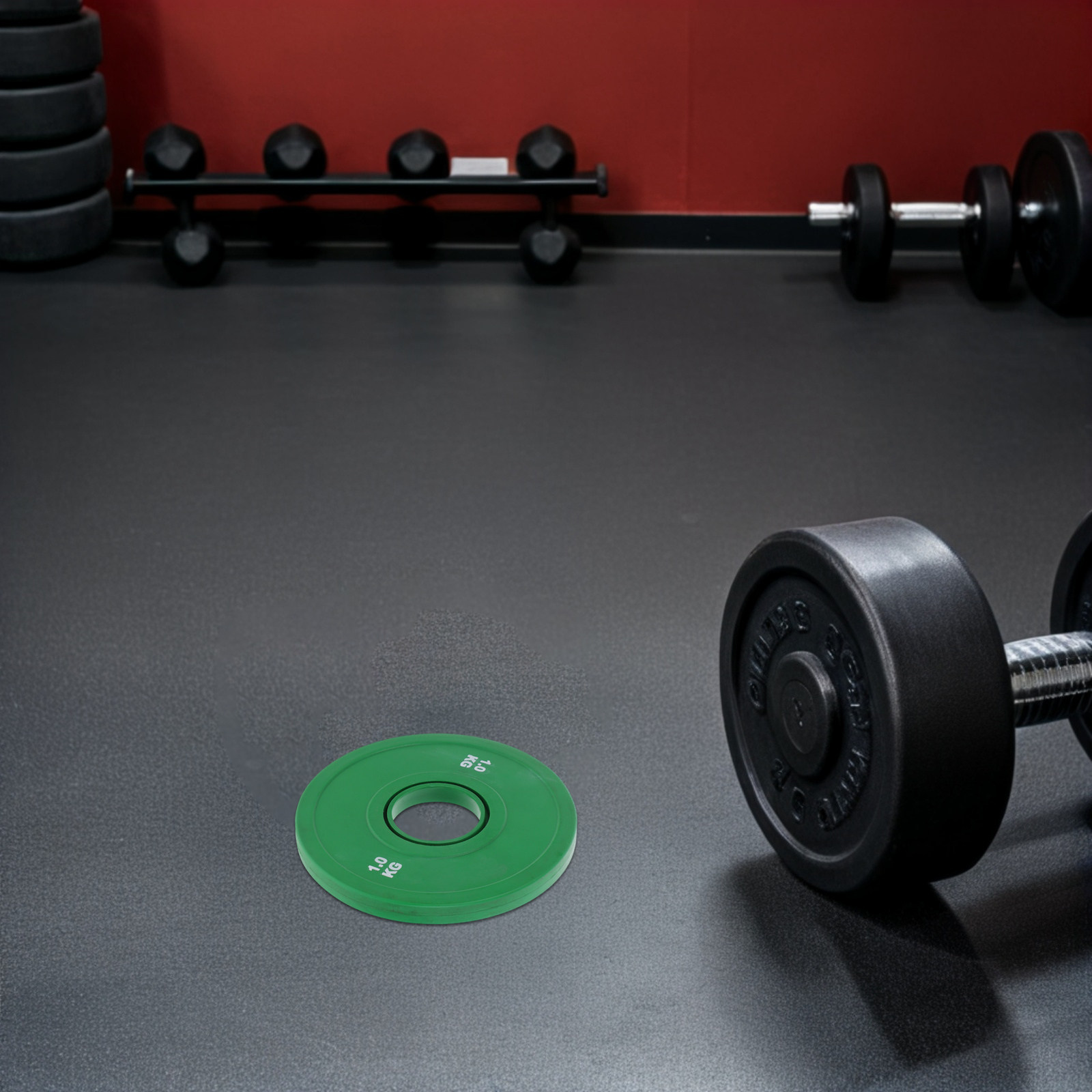 Weight Plate Bumper - Discos de Borracha de 1Kg para