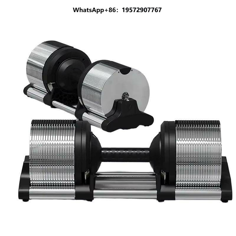 Hex Dumbbell Set - Conjunto de Halteres Ajustáveis Hexagonais de