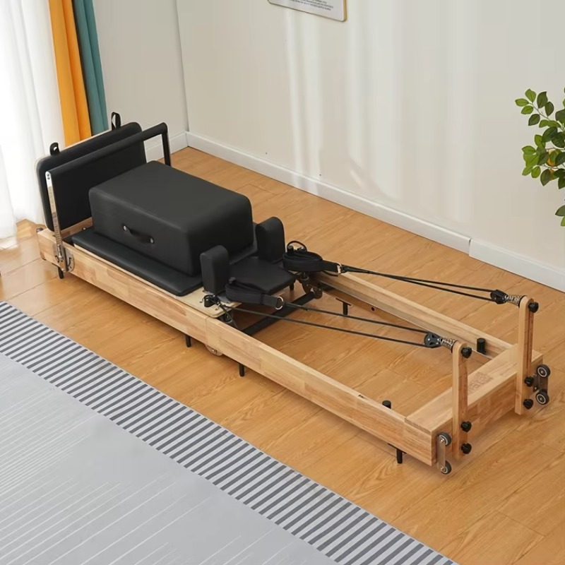 Home Gym Yoga Room - Conjunto de Reformer de Pilates Dobrável