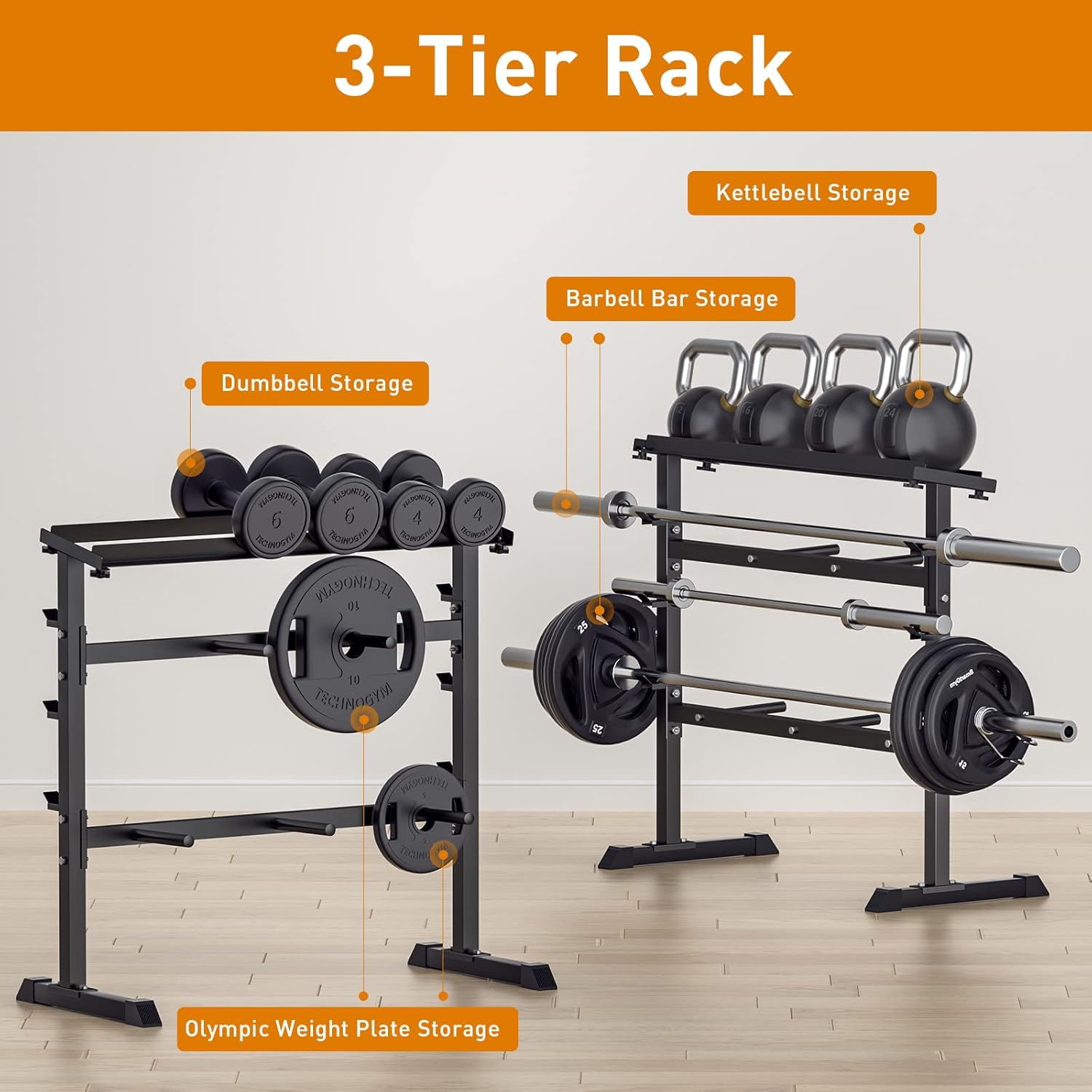 Suporte para Armazenamento de  - Home Gym Training avaliação e preço