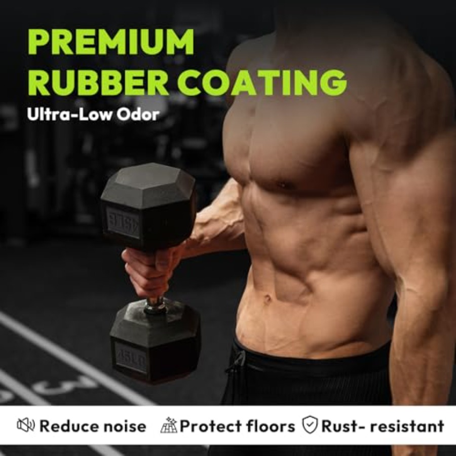 Conjunto de Halteres Hexagonai - Hex Dumbbell Set avaliação e preço