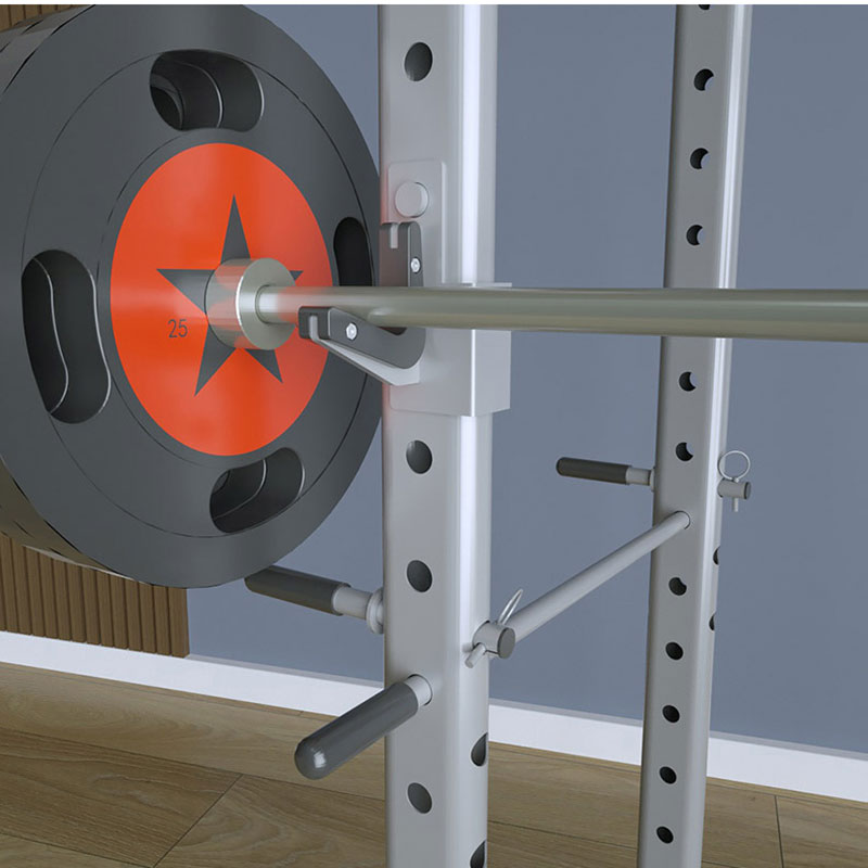 Suporte de agachamento de meio - Home Gym Half Rack avaliação e preço