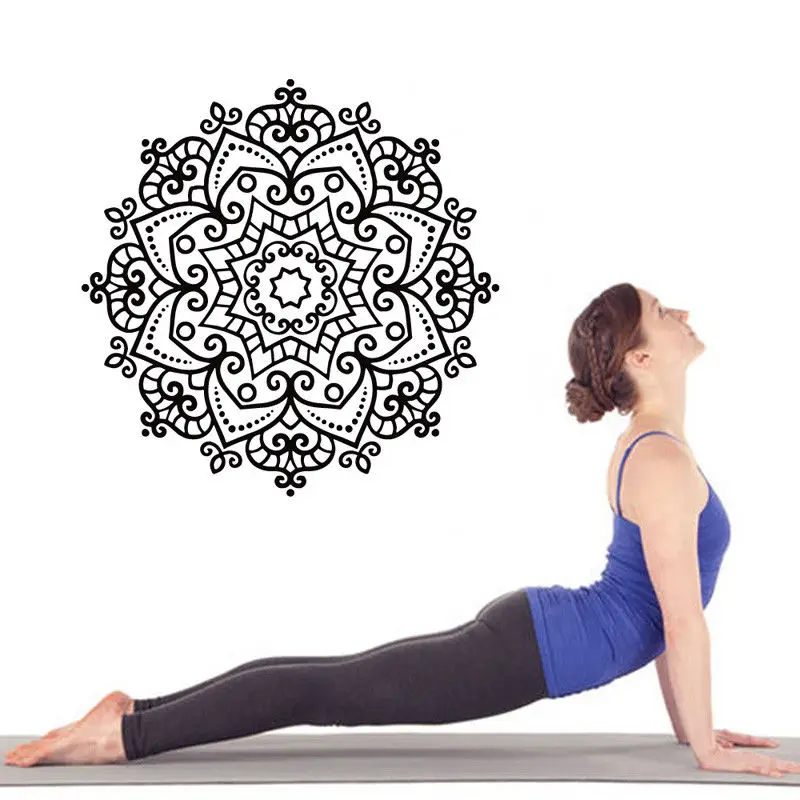 Yoga hinduísmo buda adesivo de - Home Gym Yoga Room avaliação e preço