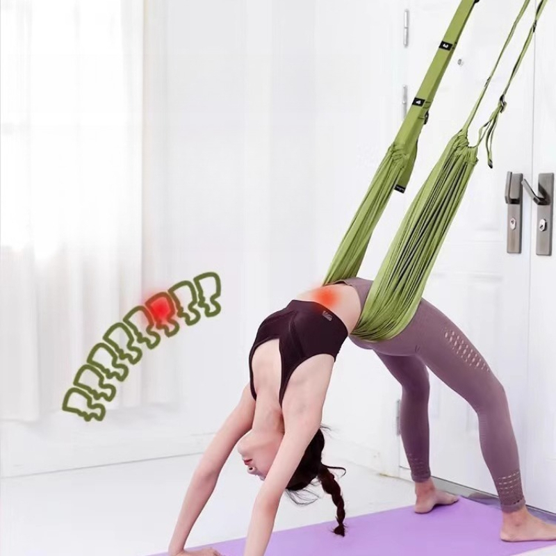 Conjunto de rede aérea ajustáv - Yoga Trapeze Swing avaliação e preço
