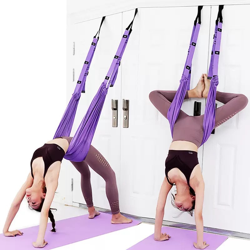 Conjunto de rede aérea ajustáv - Yoga Trapeze Swing avaliação e preço