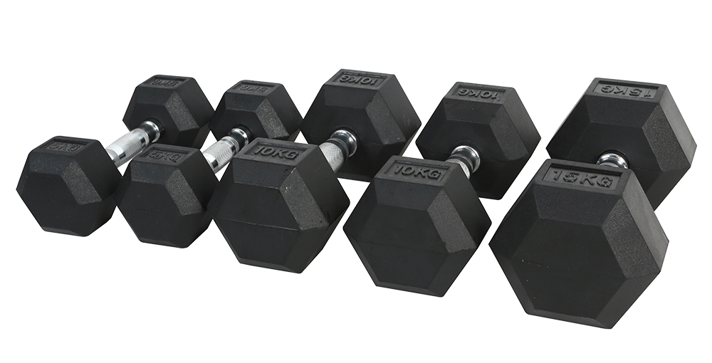 Conjunto de Halteres Hexagonai - Hex Dumbbell Set avaliação e preço