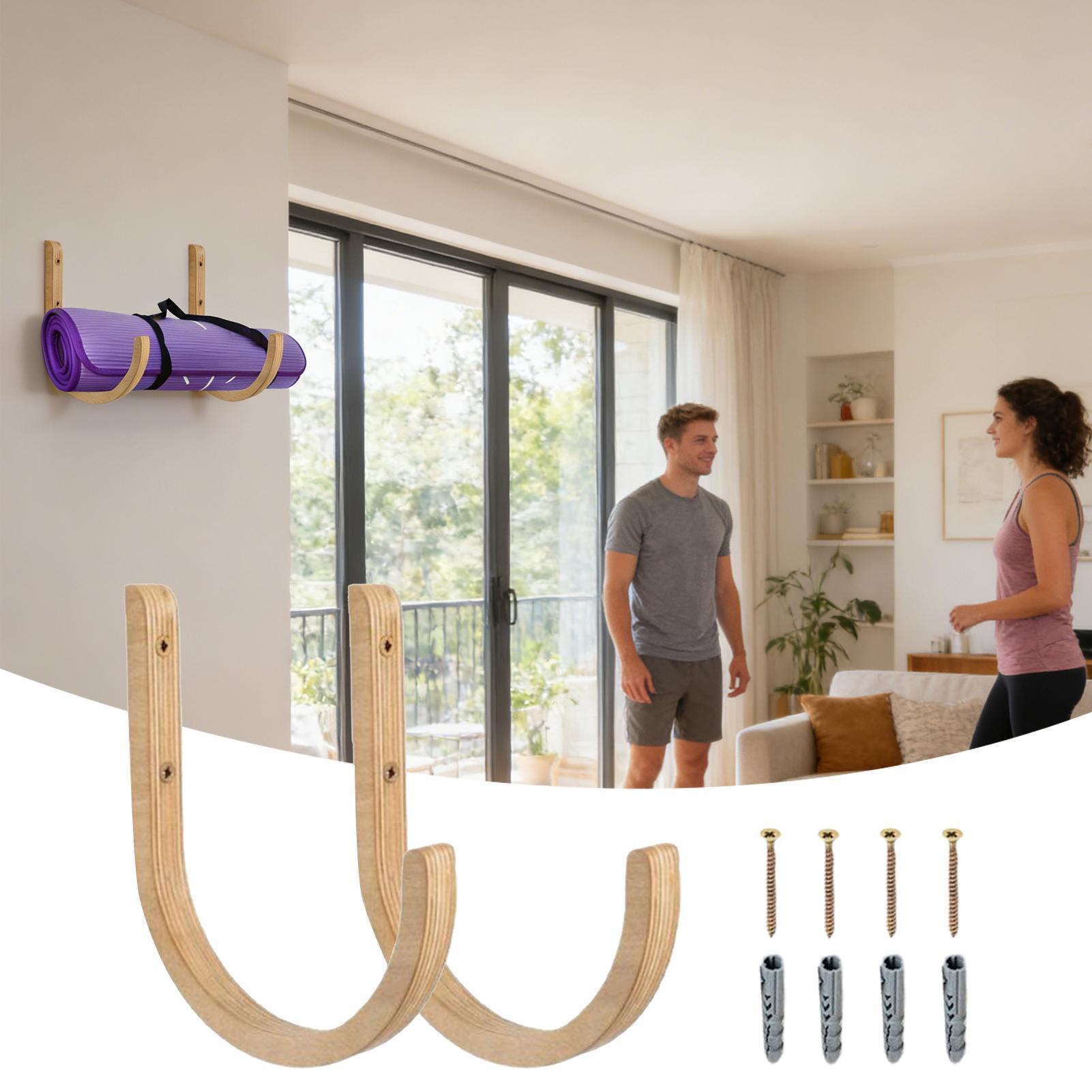 Suporte de Parede para Tapete  - Home Gym Yoga Storage avaliação e preço