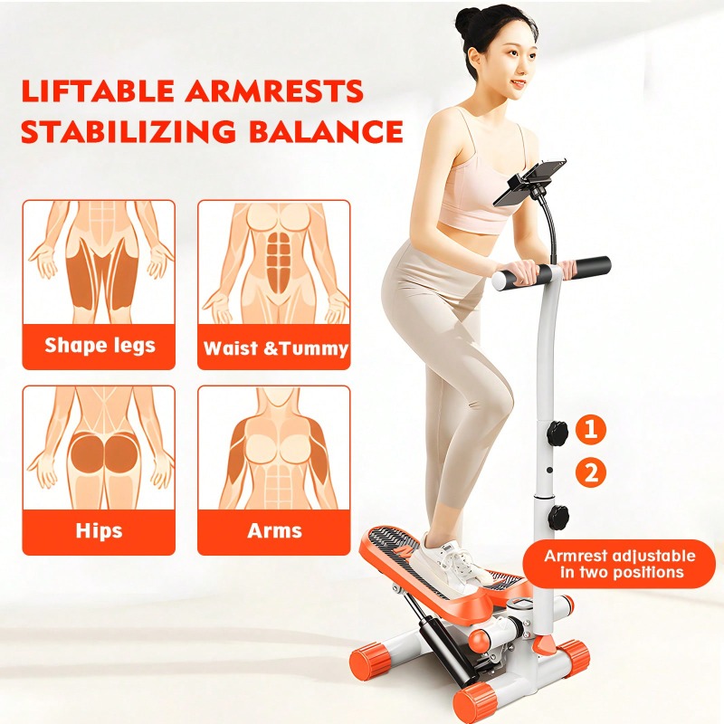 Mini Stepper com Faixas de Res - Home Gym Resistance Machine avaliação e preço