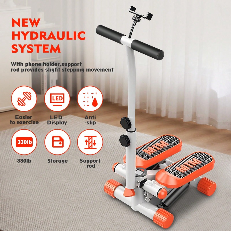 Mini Stepper com Faixas de Res - Home Gym Resistance Machine avaliação e preço