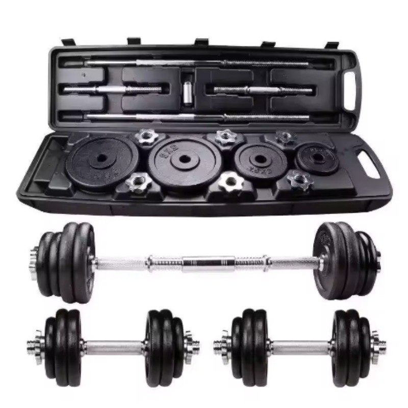 Halteres de 10kg, 15kg e 20kg  - Home Gym Dumbbell Set avaliação e preço