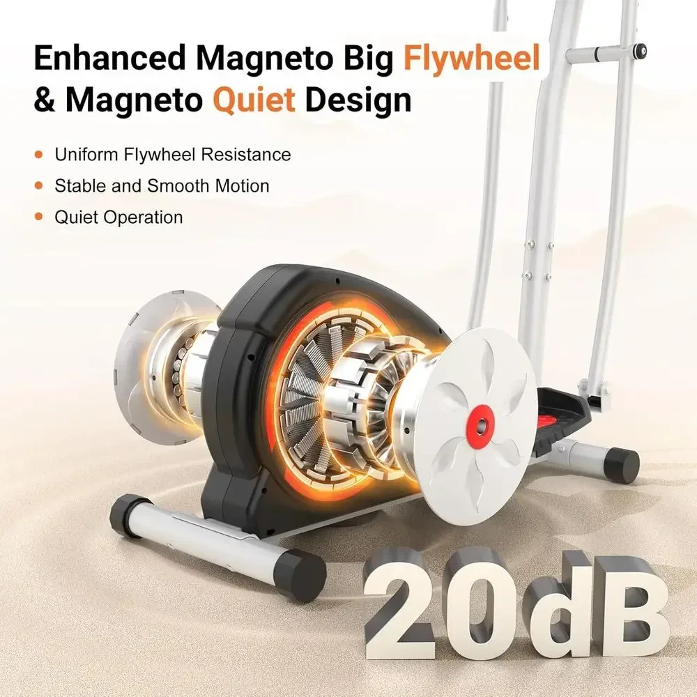 Máquina Elíptica Silenciosa pa - Home Gym Resistance Machine avaliação e preço