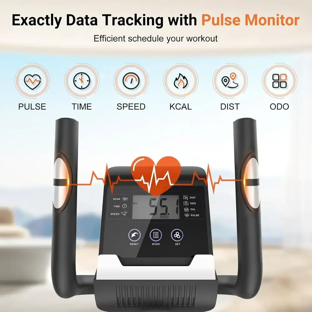 Máquina Elíptica Silenciosa pa - Home Gym Resistance Machine avaliação e preço