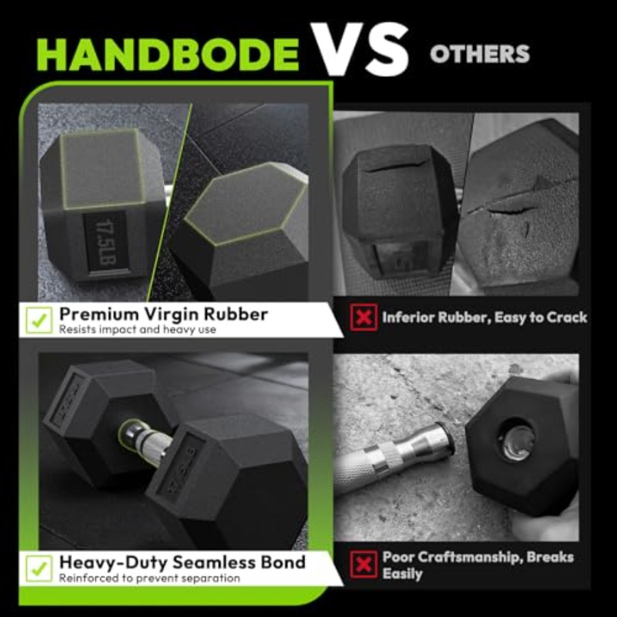 Conjunto de Halteres Hexagonai - Hex Dumbbell Set avaliação e preço