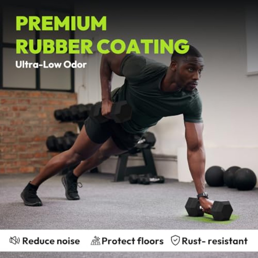 Conjunto de Halteres Hexagonai - Hex Dumbbell Set avaliação e preço