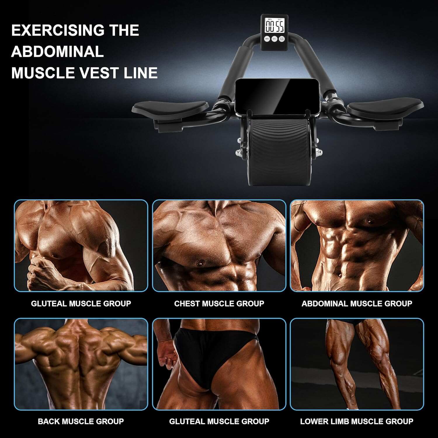 Roda Abdominal Inteligente Aut - Home Gym Total Fitness avaliação e preço