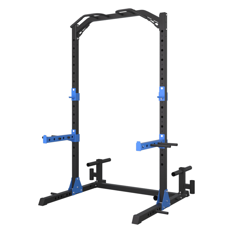 Rack de meio poder com braços  - Home Gym Half Rack avaliação e preço