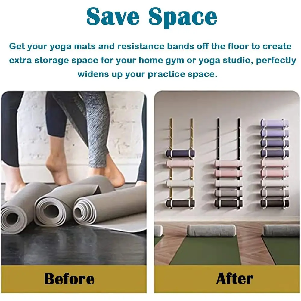 Suporte de Metal para Academia - Home Gym Yoga Storage avaliação e preço