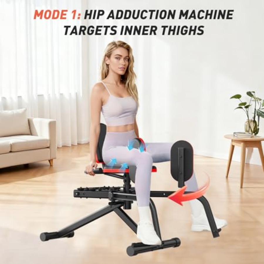 Máquina de abdução e adução de - Home Gym Resistance Machine avaliação e preço