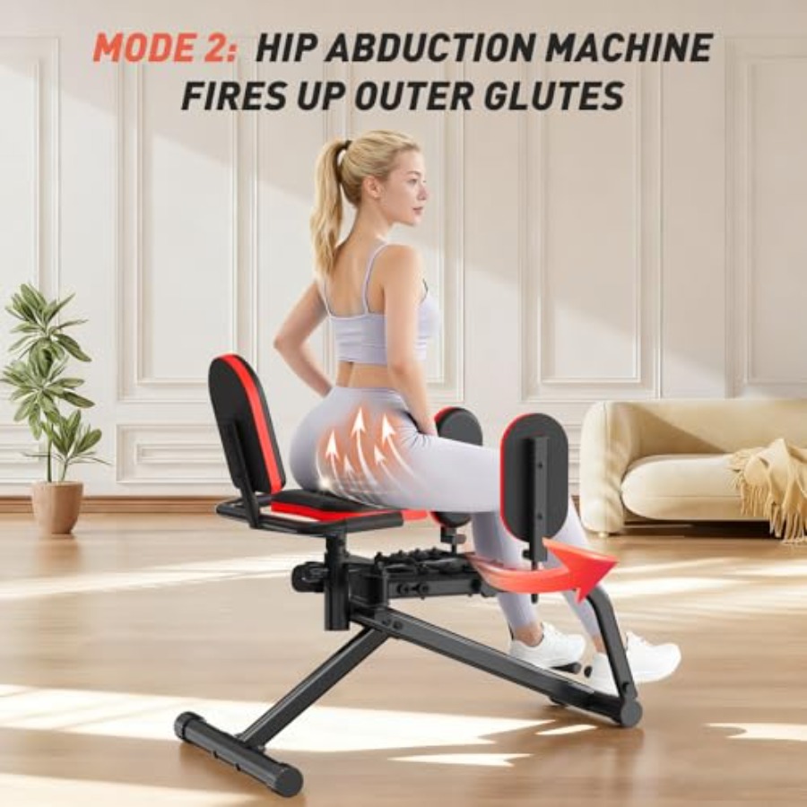 Máquina de abdução e adução de - Home Gym Resistance Machine avaliação e preço