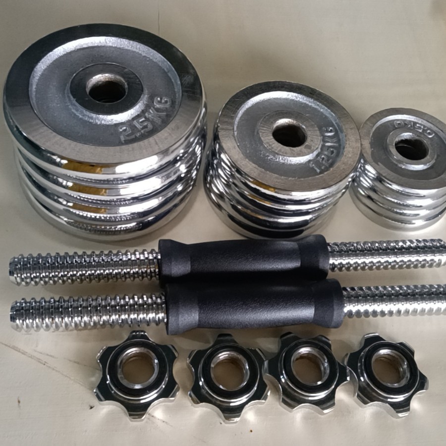 Halteres Desmontáveis e Combin - Home Gym Dumbbell Set avaliação e preço