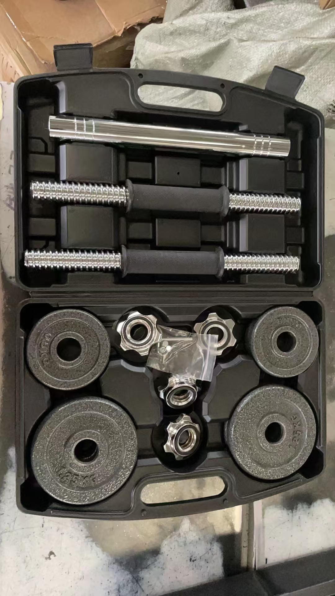 10kg 15kg 20kg 30kg ginásio ca - Home Gym Dumbbell Set avaliação e preço