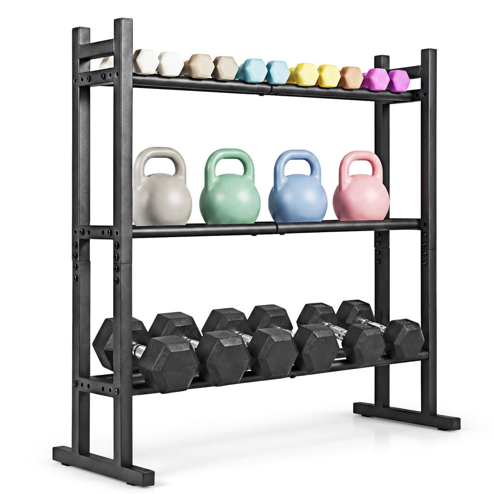 Suporte para Halteres de 3 Nív - Home Gym Training avaliação e preço