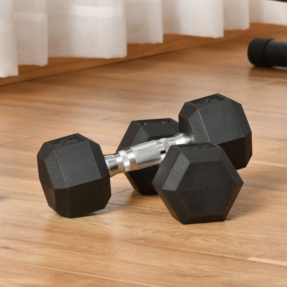 Conjunto de Halteres Hexagonai - Hex Dumbbell Set avaliação e preço