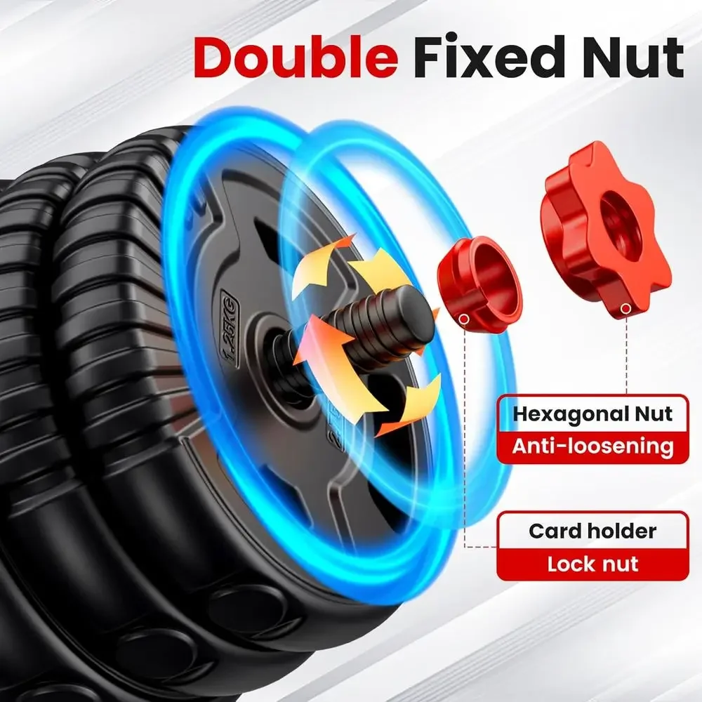 Conjunto de Halteres Ajustávei - Home Gym Dumbbell Set avaliação e preço