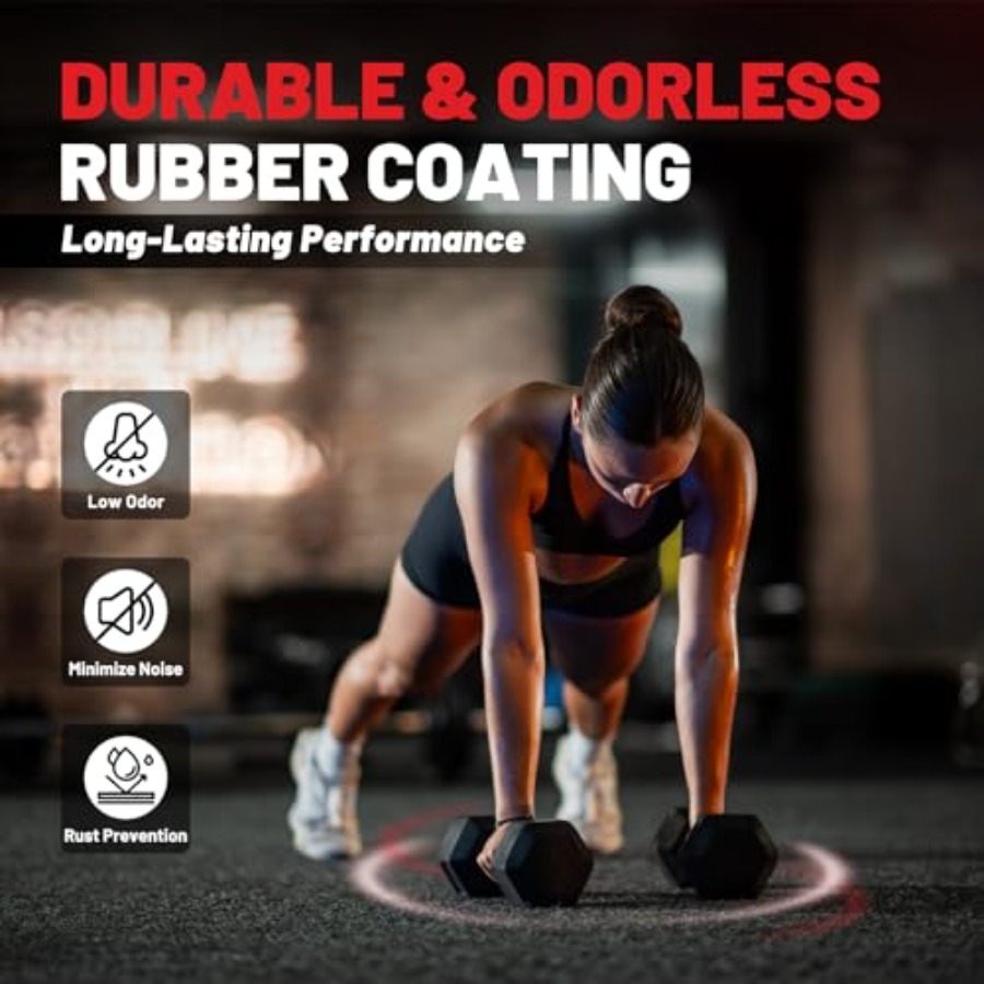 Conjunto de Halteres HEX de 2. - Hex Dumbbell Set avaliação e preço