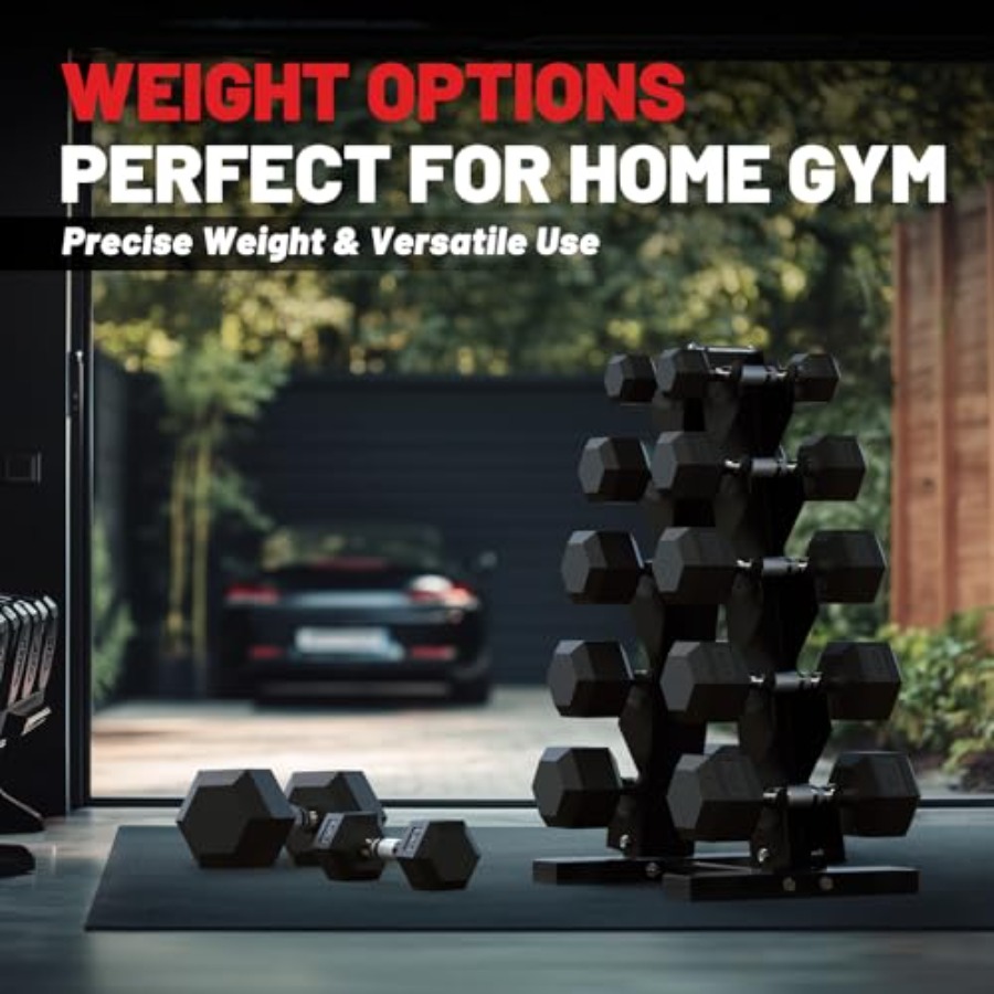 Conjuntos de Halteres Hexagona - Hex Dumbbell Set avaliação e preço