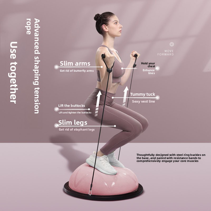 Bola Bosu Reforçada à Prova de - Home Gym Half Rack avaliação e preço